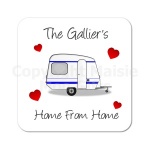 Personalised Caravan Coaster